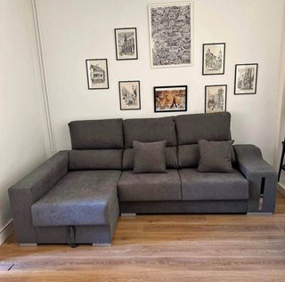 Sofá Chaiselongue Beige