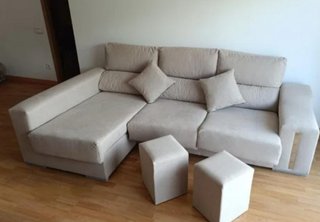 Sofá Chaiselongue Beige