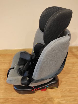 Silla Coche Nurse Giro 360º Gris