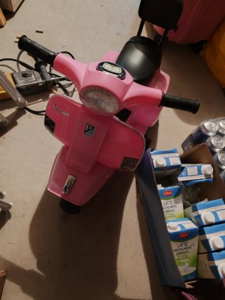 Moto elettrica per bambini