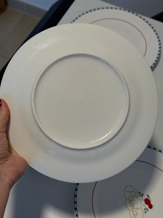 4 Platos El Corte Inglés Pasta ~28cm