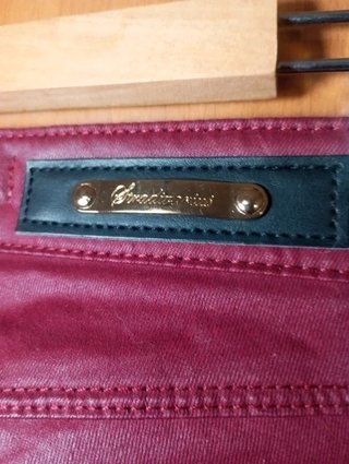 Pantalones Stradivarius Efecto Encerado Talla 32