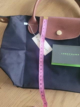 Bolso Longchamp Le Pliage Negro Marrón