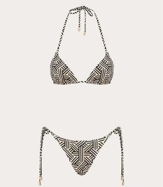Bikini estampado geométrico