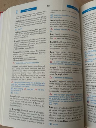 Dizionario di apprendimento della lingua inglese