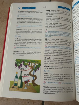 Dizionario di apprendimento della lingua inglese