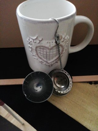 Tazza con filtro per tè