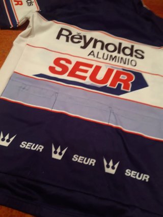 Maillot Ciclismo Reynolds Seur Etxeondo Talla L
