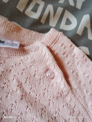 Conjunto punto bebé 6-9 meses