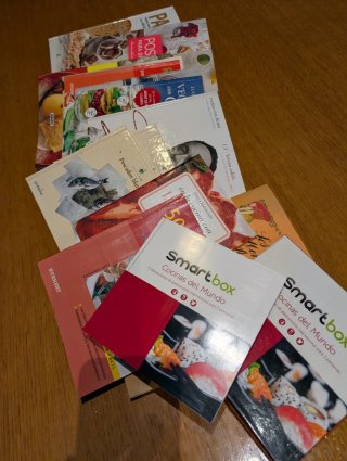 Libros de cocina variados, postres, vegetarianos..