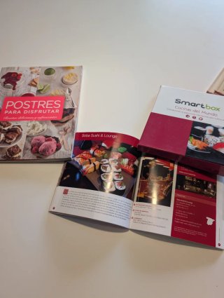 Libros de cocina variados, postres, vegetarianos..