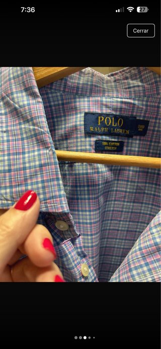 Camisa Polo Ralph Lauren Talla XXXL