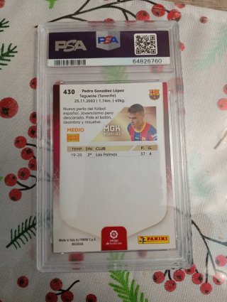 Pedri Megacracks Rookie PSA 10