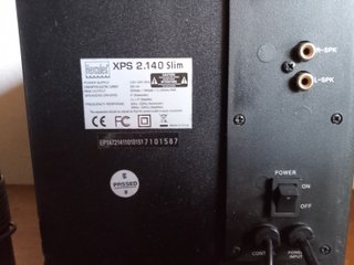 Altavoces 2.1 Hercules XPS 2.140 Slim