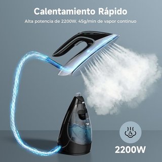 Plancha de vapor suela cerámica 2200W NUEVO