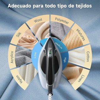 Plancha de vapor suela cerámica 2200W NUEVO