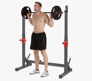 Rack Sentadillas Ajustable 80-135cm