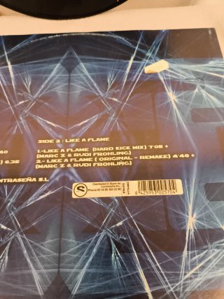 Vinilo Robin E.P. Lover Why - Like A Flame
