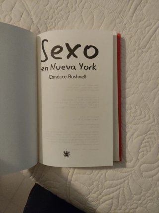 Libro sexo en Nueva York