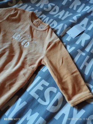 Pijama bebé talla 12