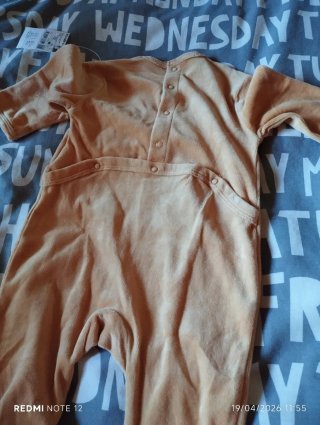 Pijama bebé talla 12