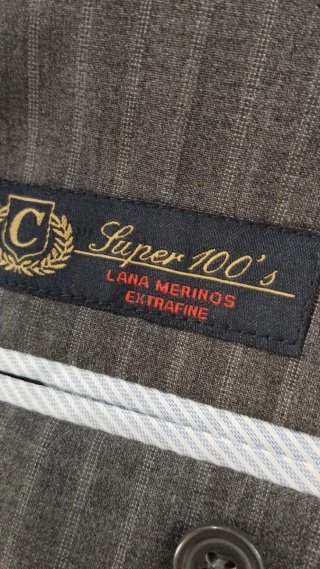 Completo uomo fresco lana merinos 100%