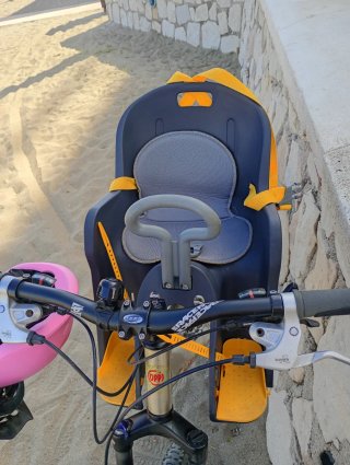 Porta niños para bicicleta delantero