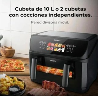 Freidora cecotec cecofry&grill Duoheat 10000