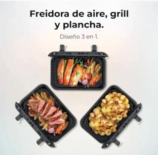 Freidora cecotec cecofry&grill Duoheat 10000