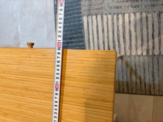 Escritorio LILLÅSEN IKEA Bambú y Metal