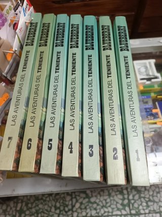 7 comics aventuras teniente blueberry .grijalbo