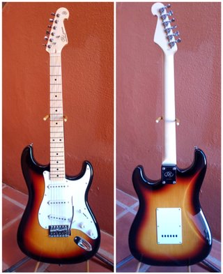 Guitarra SX Stratocaster mejorada. Nueva