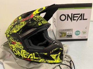 Casco O'Neal Youth Attack Negro/Amarillo M NIÑOS