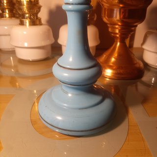Quinquer de opalina azul 1