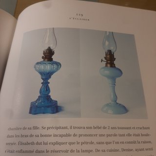 Quinquer de opalina azul 1