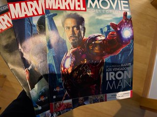 SOLO HOY! Marvel: Iron Man, Hulk, Capitán América