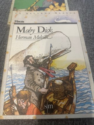 El Libro de la Selva, Moby Dick,La Isla del Tesoro