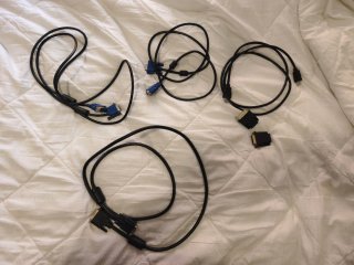 Cavi DVI, VGA, HDMI
