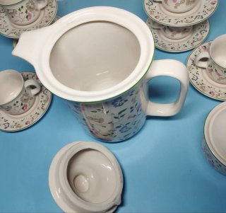 JUEGO DE TÉ PORCELANA TULOWICE POLAND
