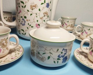 JUEGO DE TÉ PORCELANA TULOWICE POLAND