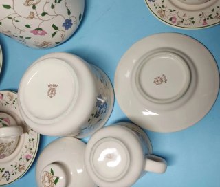 JUEGO DE TÉ PORCELANA TULOWICE POLAND