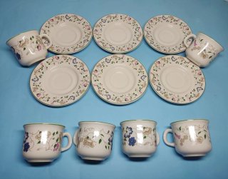 JUEGO DE TÉ PORCELANA TULOWICE POLAND