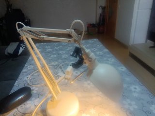 Lámpara de mesa articulada