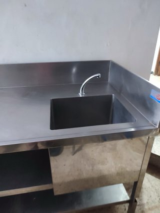 Mesa industrial aluminio