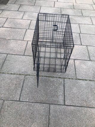 Jaula para mascotas negra