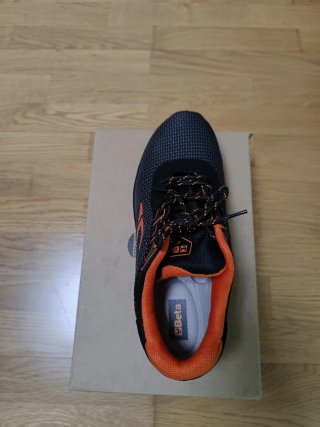 Zapato de seguridad Beta negro/naranja