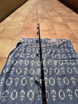 Carrete Everol 14/0 130 lbs Dorado + caña starods