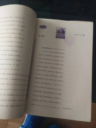 Testamento Conde de Malladas 1943