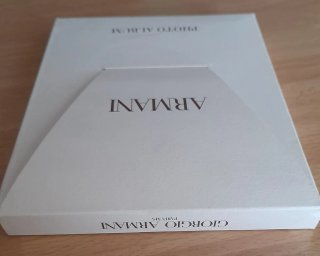 Mini album foto Giorgio Armani legno