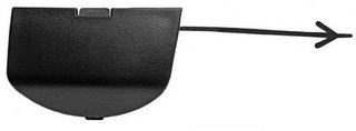 Tapa Gancho Remolque Paragolpes Delantero Imprimado para Fiat 500 2007